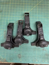 Thule 300 Rain Gutter Feet Foot Pack Roof Rack Tower Mounts Locks No Keys