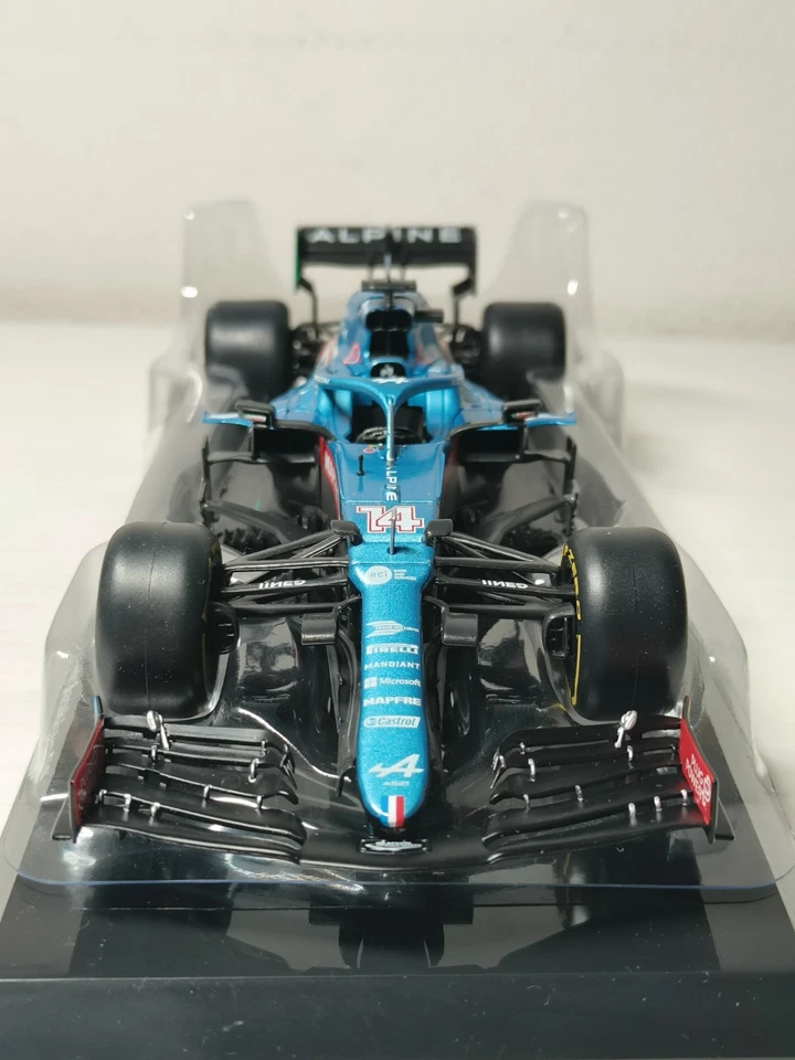 1:24 Alpine A521 - Fernando Alonso 2021 Saudi Arabian GP - Immagine 3 di 4