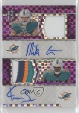 2018 Spectra Rookie Neon Purple Prizm 2/20 Kalen Ballage Dual Patch Auto 2t9