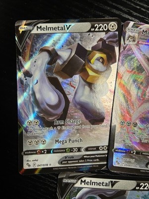 Pokmon TCG Melmetal V, VMAX, Promo Pokemon GO NM's | eBay Pokmon TCG Melmetal V, VMAX, Promo Pokemon GO NM's | eBay
