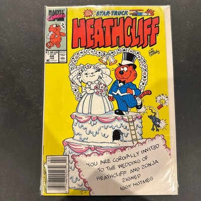 Heathcliff #44 American ics Leaf Vintage Collectible ic Book Good Condition
