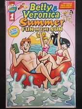 Betty and Veronica Summer Fun in the Sun #1 B Cover Archie 2025 VF/NM Comics