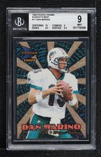 1999 Pacific Prism Sunday's Best Dan Marino #11 BGS 9 MINT HOF 0q3