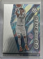 LaMelo Ball 2022-23 Panini Mosaic Give And Go Basketball Card #1  Hornets