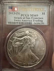 2013-(S) $1 American Silver Eagle PCGS MS69 *First Strike
