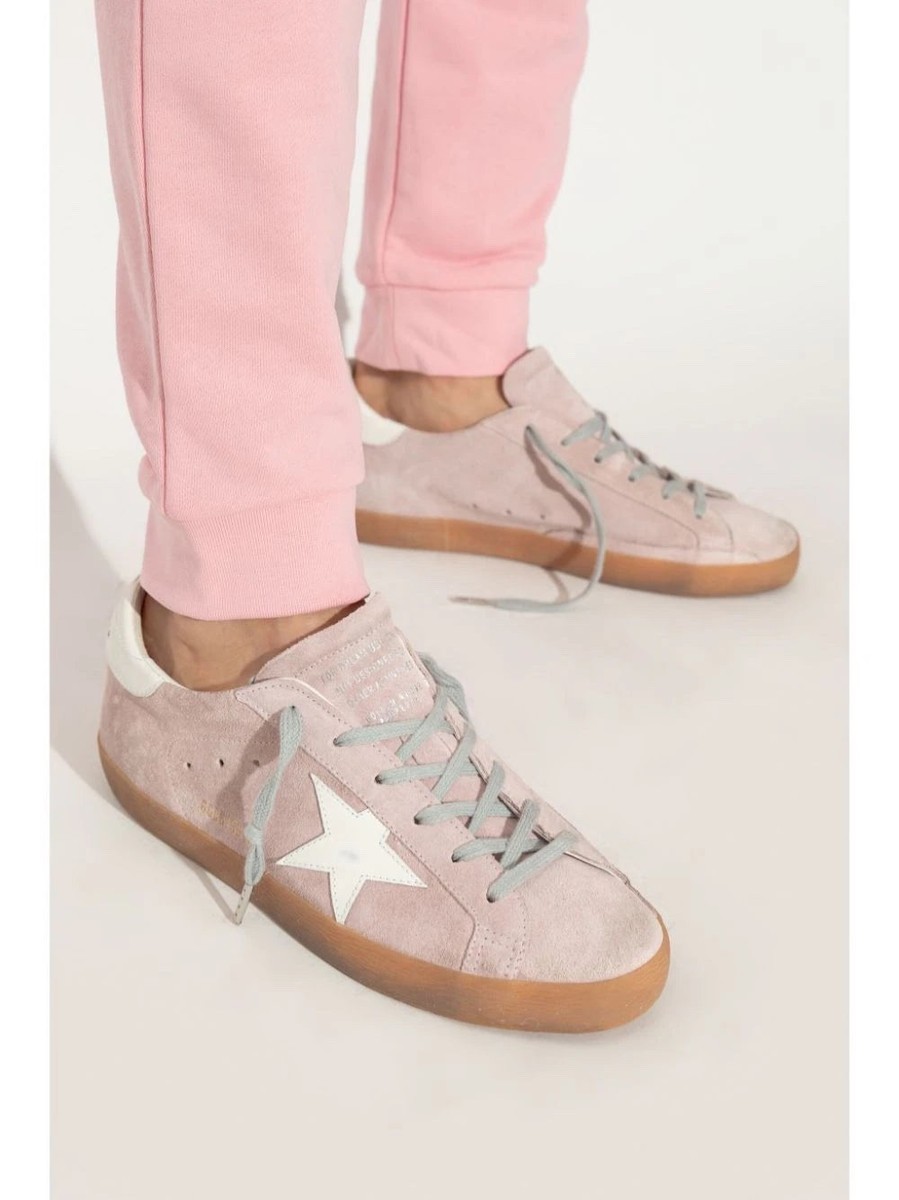 Golden Goose Superstar Sneaker Pink Suede/White Star/Gum Sole sz 41 New In  Box | eBay