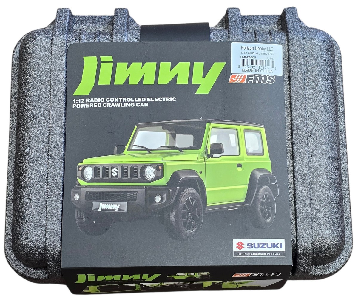 【新品】FMS SUZUKI Jimny 1:12 RCクローラー RTR 1/12 Scale RC Jimny | Realistic RTR Green Model | FMS Hobby