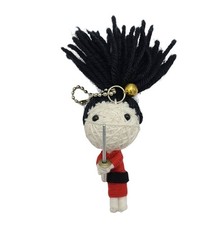 MIYAMOTO MUSASHI-Muñeca vudú, amuleto de la suerte.
