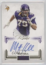 2012 Panini Playbook Signatures Gold /49 Matt Kalil #140 Rookie Auto RC 0q3