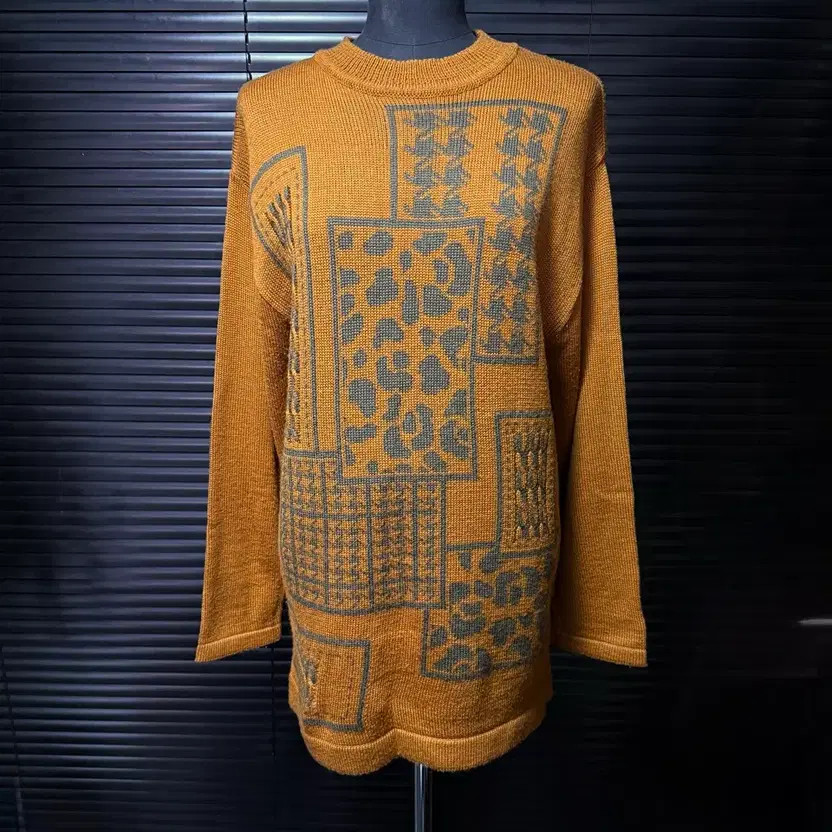 AlgeBrique Ethnic Pattern Patch Orange Western Sw… - image 2