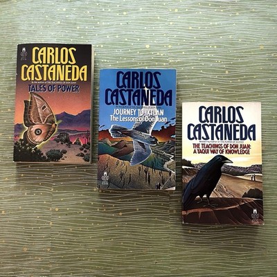 CARLOS CASTAÑEDA LOT~ TALES OF POWER / IXTLAN / DON JUAN Shamanism Psychedelics