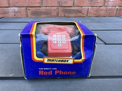 Matchbox The Direct Line Red Phone in OVP - 1990er Retro / Vintage