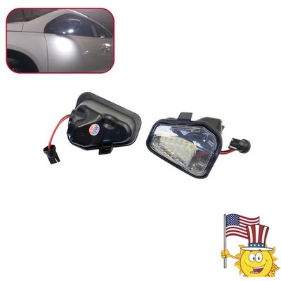 LED Under Side View Mirror Puddle Lamp For VW Passat Alltrack 3C B7 365 2011-15