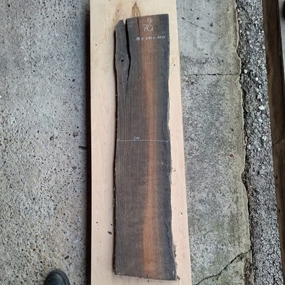 Mooreiche 19x210x1110mm aus den Donaumoos 