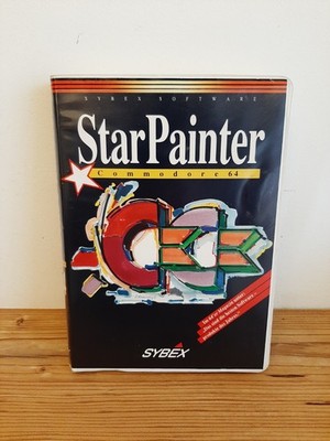C64 Star Painter  von Sybex Commodore 64 Disc In Box CIB getestet
