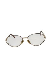 AUTHENTIC CHRISTIAN DIOR CD gold tone eye glasses eyeglasses frames