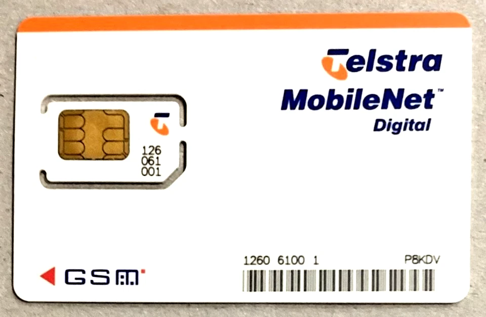 TELSTRA GSM MobileNet DIGITAL CHIP