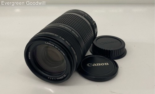 Canon EF-S 55-250mm f/4-5.6 IS Zoom Lens Untested