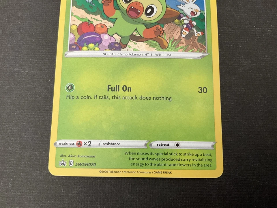 Grookey SWSH070 SWSH: Sword & Shield Promo Cards Holo - Image 4 of 4