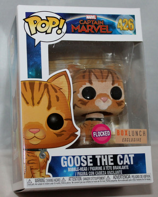 Funko Pop! Vinyl Figure - Marvel #426 - Goose the Cat - Box Lunch Exclusive