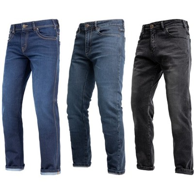 John Doe Herren Motorrad Jeans Hose Taylor Mono - Straight Fit mit Protektoren