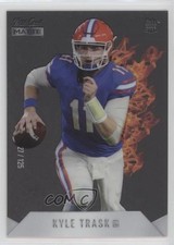 2021 Wild Card MATTE Rookie Heat Orange Flames 27/125 Kyle Trask #MRHR-4 11pj. rookie card picture