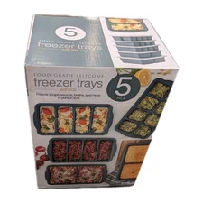 MIU Food Grade Silicone Freezer Trays 5 Pack