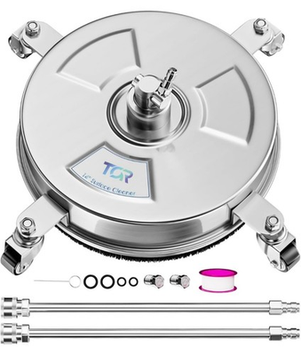 #ad #ad 14quot; Stainless Steel Pressure Washer Surface Cleaner with 4 Caster Wheels4000psi $67.99