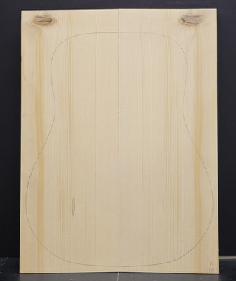 RED SPRUCE Paint Grade Dreadnought Soundboard Luthier Tonewood Guitar Wood