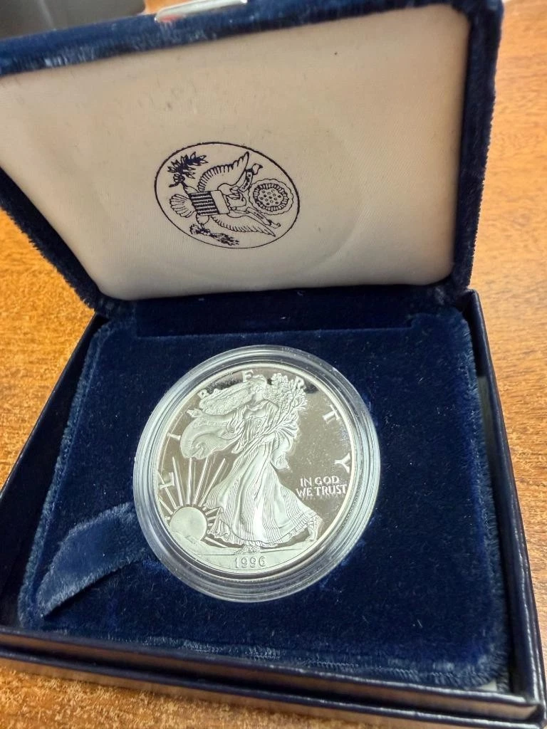 25+ American Eagle Proof 1996 Silver Bullion Coins for sale