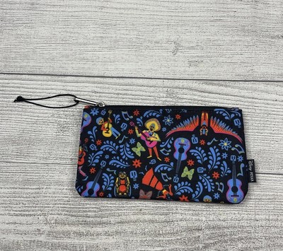 Loungefly Disney Coco Remember Me Cosmetic Bag Pencil Coin Pouch 8x4.5