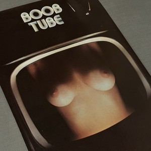 Vintage “BOOB TUBE” Topless 1979 Retro Pinup Poster | Texas Graphics | 20” x 28”