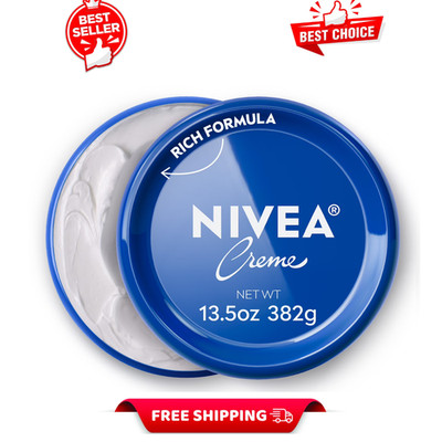 Authentic NIVEA Creme Body, Face and Hand Moisturizing Cream