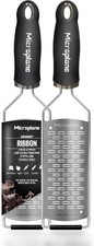 Microplane Reibe Gourmet 2 - Wege Schneide Edelstahl schwarz