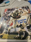 baltimore Colts Lenny Moore Autographed Inscribed Color 8x10