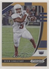 2020 Panini Prizm Draft Picks Neon Orange Prizm 83/149 Devin Singletary #36 1u6