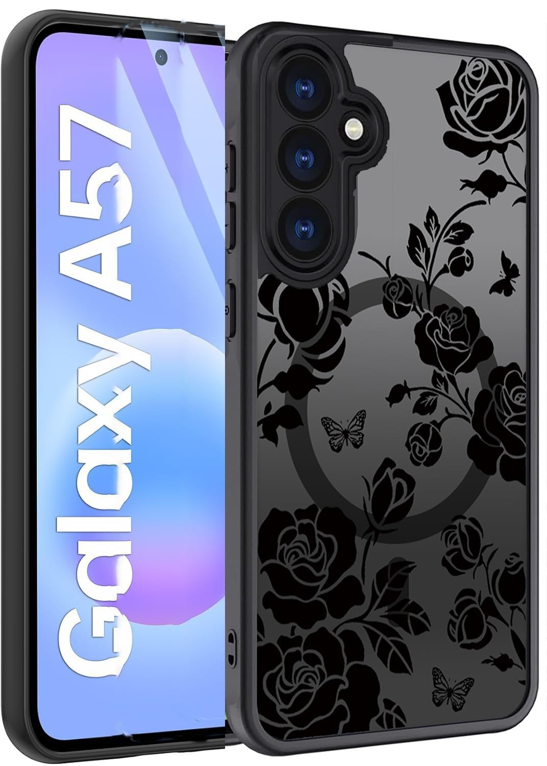 Étui Samsung Galaxy A57 magnétique protection mate antichoc