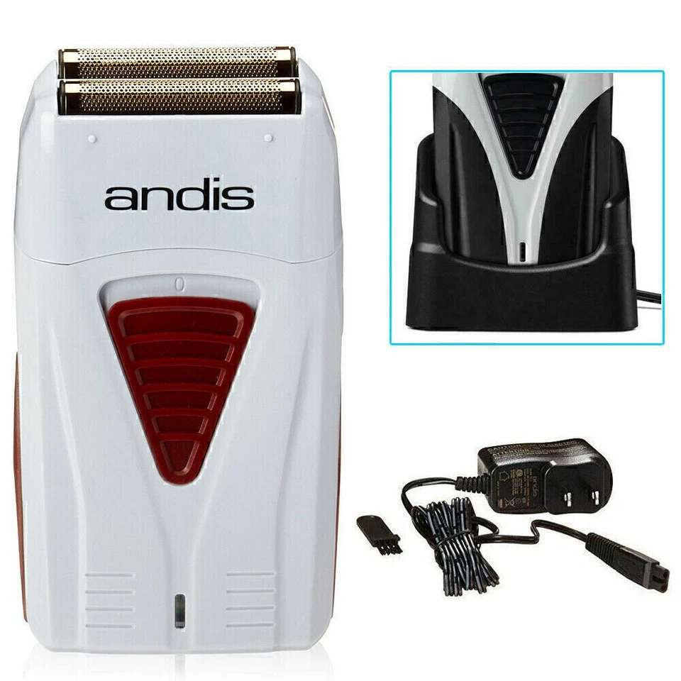 Andis #17200 Profoil Lithium Plus Titanium Foil Shaver Cordless & Charging Stand - Image 2 of 4