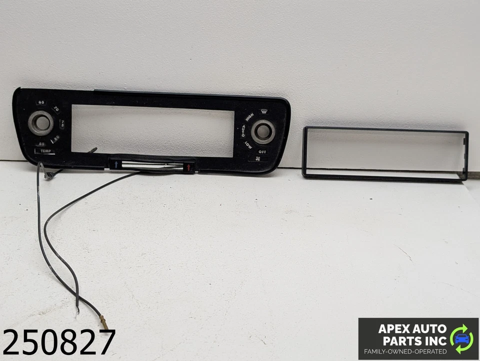 OEM 1985 Jaguar XJS 4.2L A/C AC Climate Temperature Control Panel - Image 2 of 4