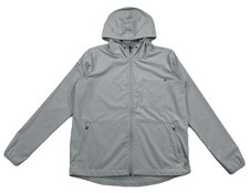Vuori Outdoor Trainer Shell Athletic Jacket Gray Women  s Medium Corp Logo 
