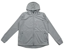 Vuori Outdoor Trainer Shell Athletic Jacket Gray Women’s Medium (Corp Logo)