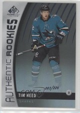 2017-18 SP Game Used Authentic Rookies Rainbow 3/226 Tim Heed #173 2wi