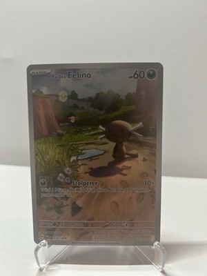 Pokemon Karte: Paldea-Felino 102/094 Fatale Flammen Near Mint Deutsch IR