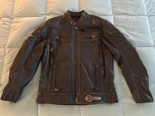 Harley-Davidson Leather Riding Jacket Mens Large