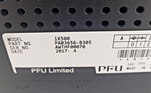 Fujitsu ScanSnap iX500 Premium Color Duplex Desk Scanner Wifi/Cable Works Great! - Photo 9/14
