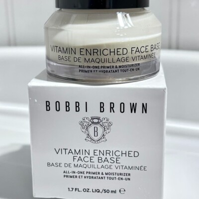 New Bobbi Brown Vitamin Enriched Face Base Moisturizer & Primer 50