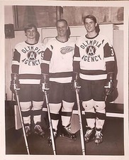 1971 GORDIE HOWE PHOTO MARK MARTY NHL HOCKEY MR. DETROIT RED WINGS HHOF LEGEND 