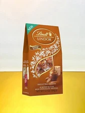 〽️New Exclusive Lindt Lindor Almond Butter Milk Chocolate Sweet Truffle 5.1oz