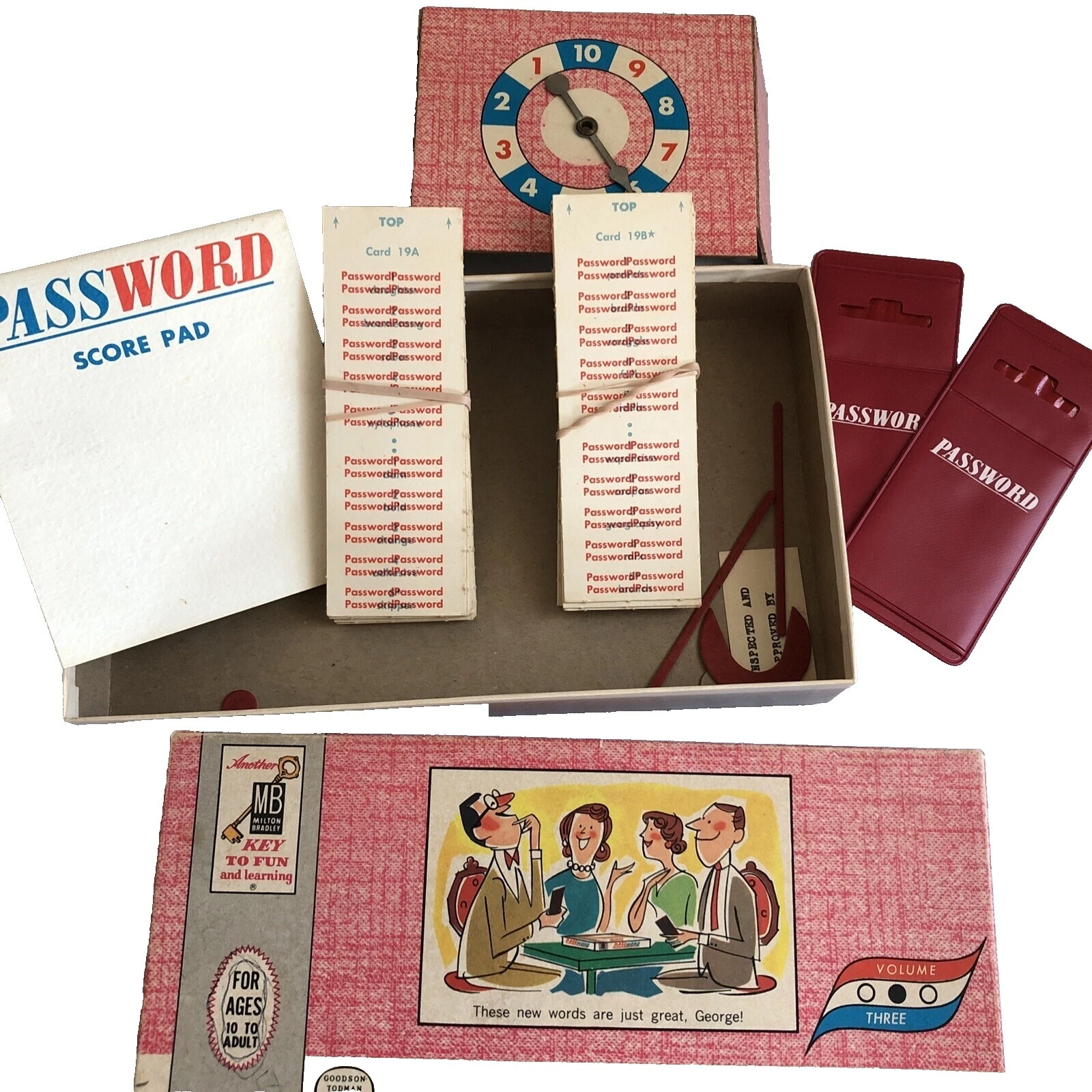 Juego de palabras 1963 Juegos de mesa y tradicionales de fabricación