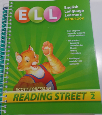 Reading Street Grade 2 ELL English Language Learner Handbook Spiral